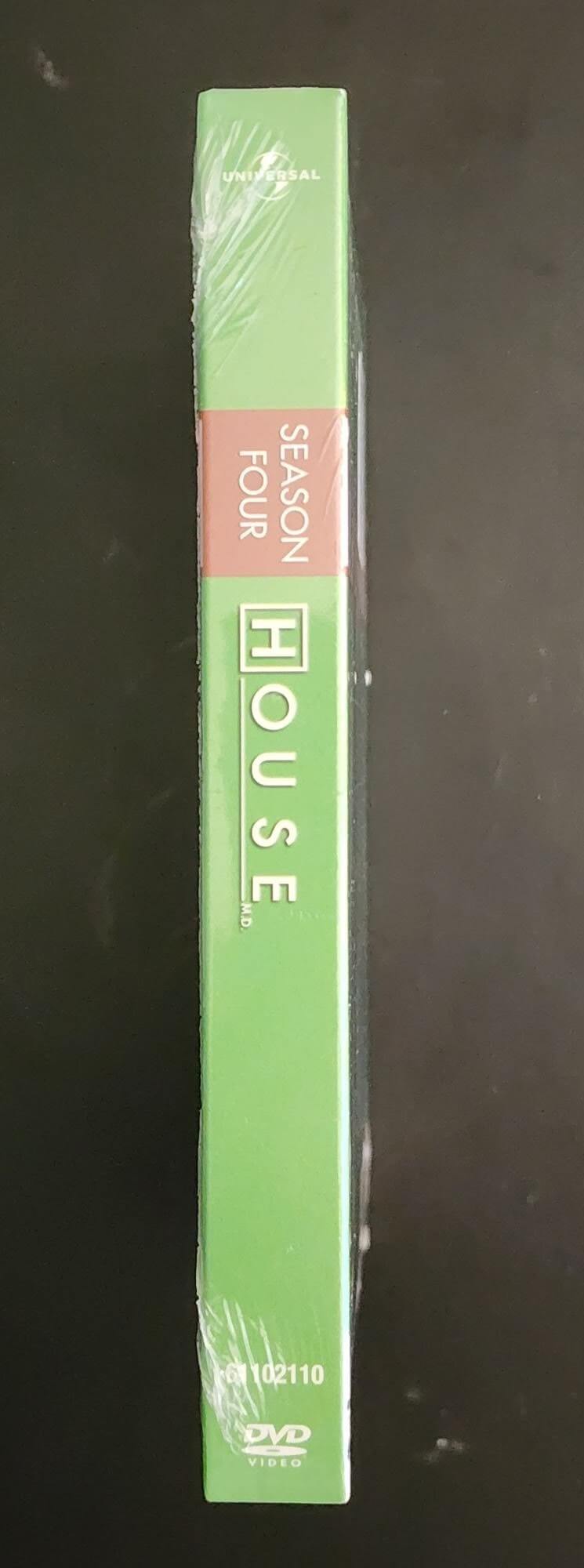 House Season 4 DVD box set: A collection of DVDs containing the fourth season of the TV show "House".